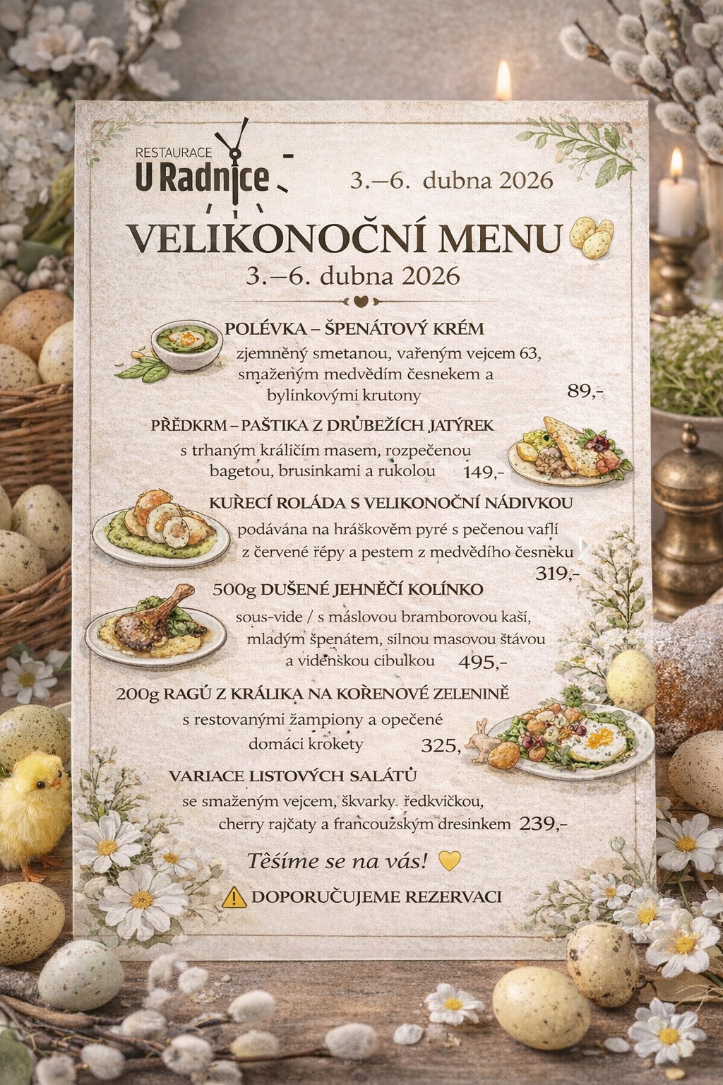 Svatomartinské menu 2023